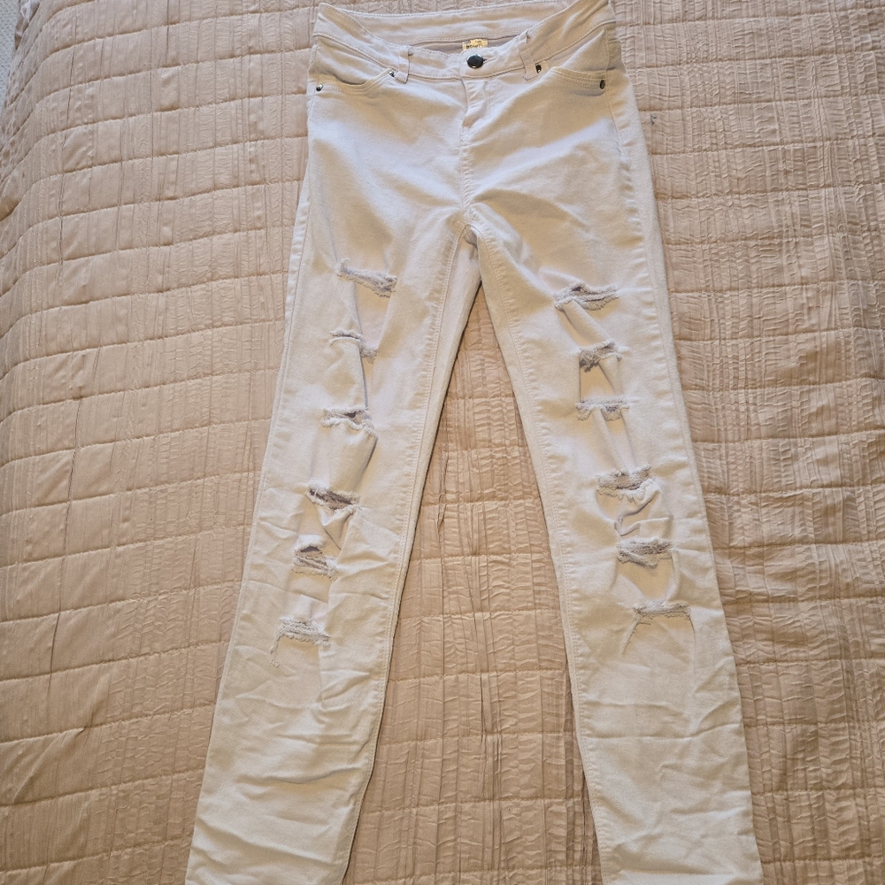 Balera Slashed Skinnt Jeans